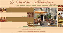 Desktop Screenshot of lachocolateriedepontaven.com
